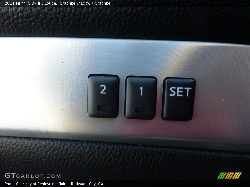 Graphite Shadow / Graphite 2011 Infiniti G 37 IPL Coupe