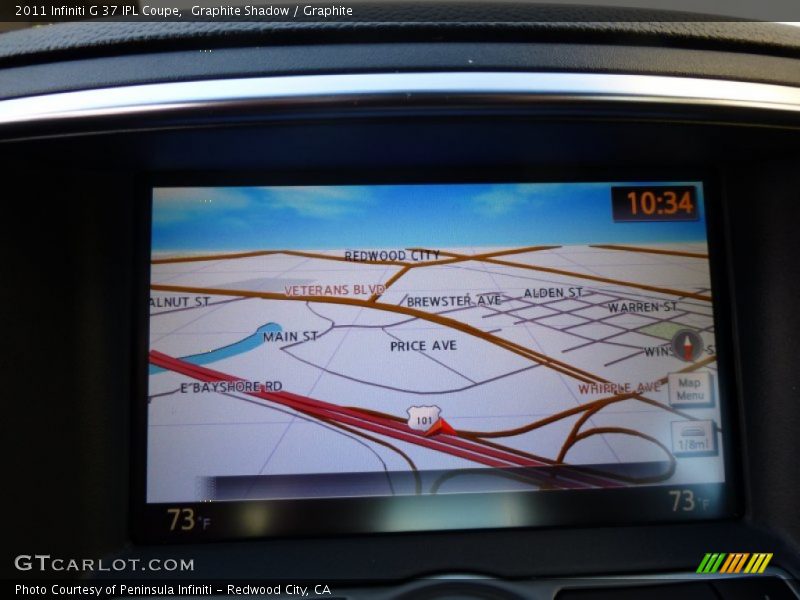 Graphite Shadow / Graphite 2011 Infiniti G 37 IPL Coupe