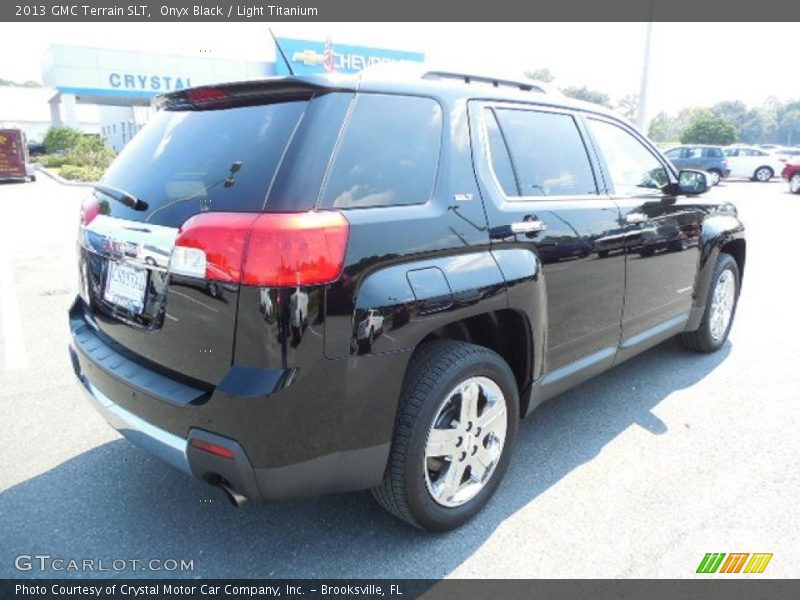 Onyx Black / Light Titanium 2013 GMC Terrain SLT