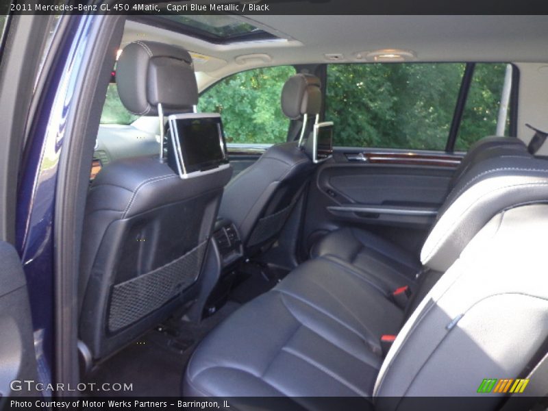 Capri Blue Metallic / Black 2011 Mercedes-Benz GL 450 4Matic