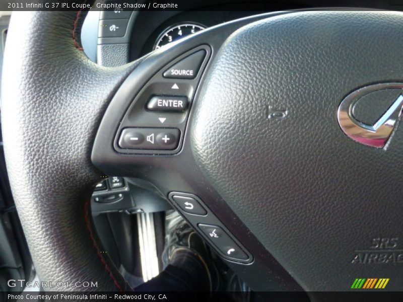 Graphite Shadow / Graphite 2011 Infiniti G 37 IPL Coupe