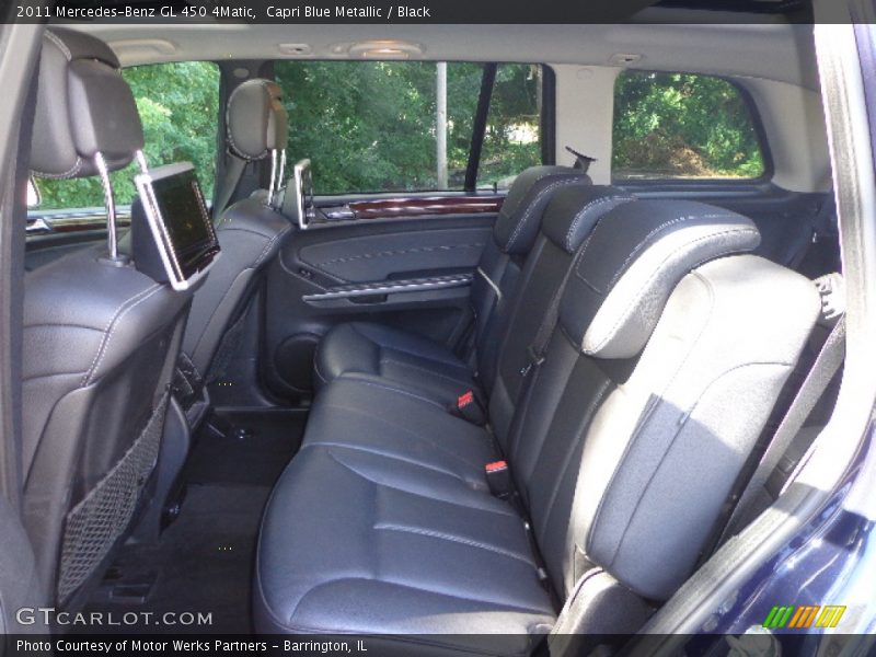 Capri Blue Metallic / Black 2011 Mercedes-Benz GL 450 4Matic