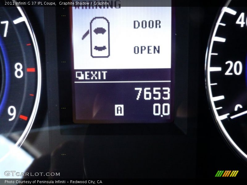 Graphite Shadow / Graphite 2011 Infiniti G 37 IPL Coupe