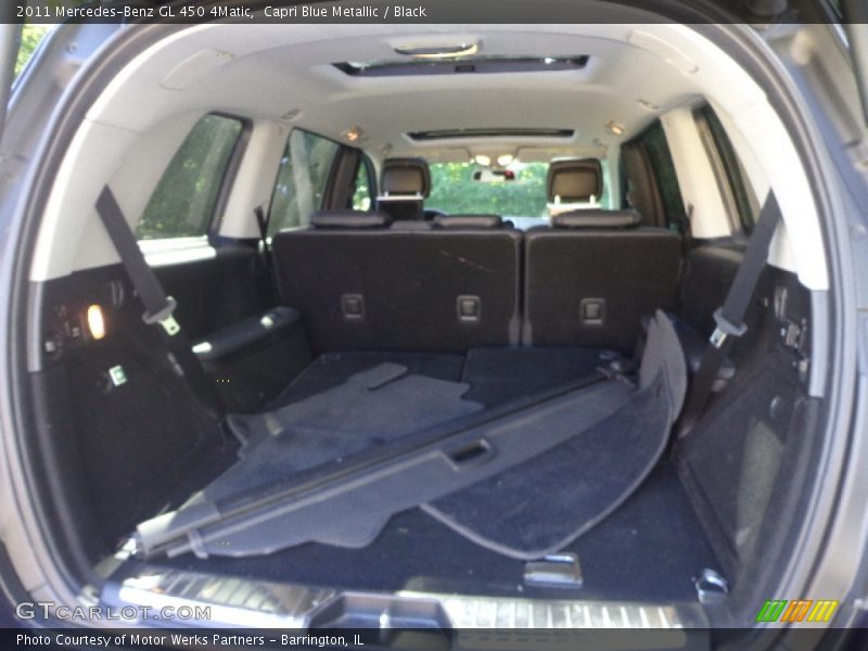 Capri Blue Metallic / Black 2011 Mercedes-Benz GL 450 4Matic