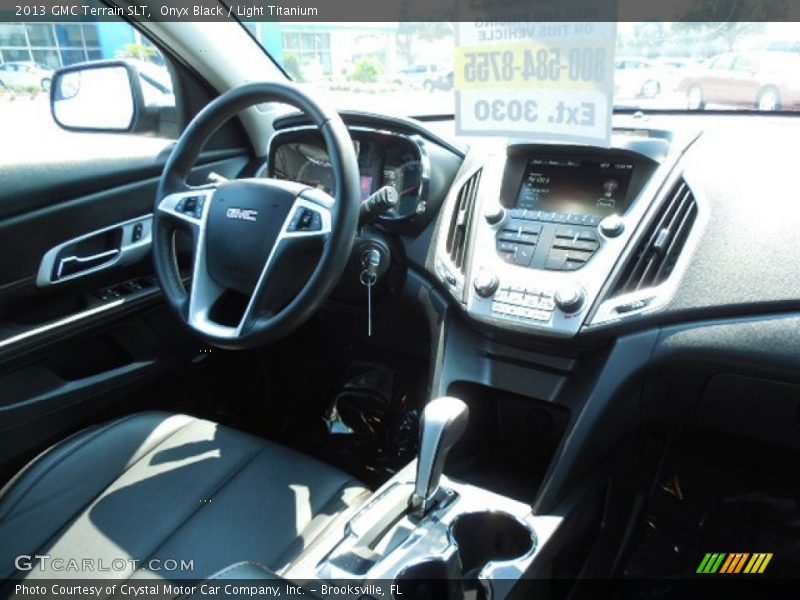 Onyx Black / Light Titanium 2013 GMC Terrain SLT