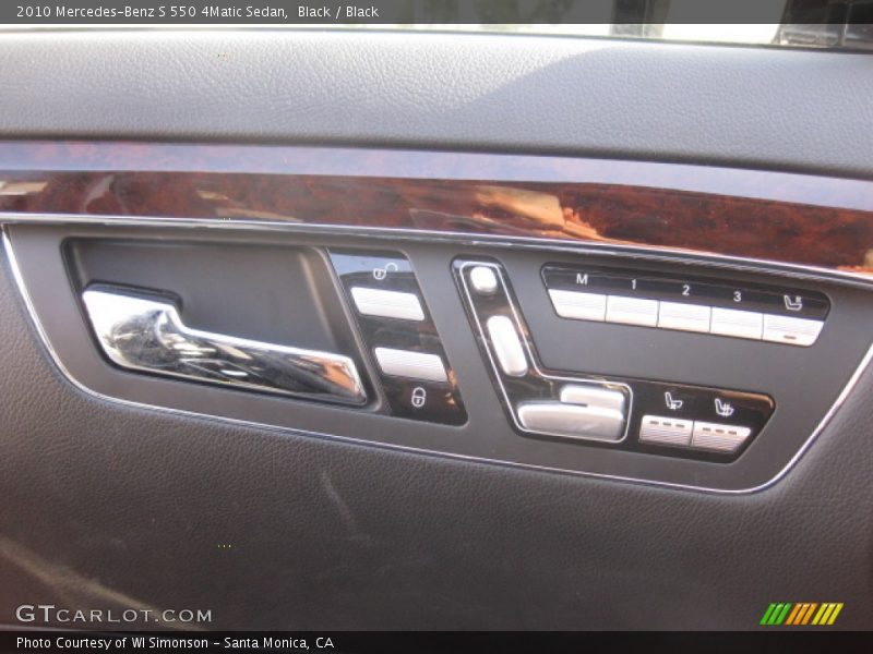 Black / Black 2010 Mercedes-Benz S 550 4Matic Sedan