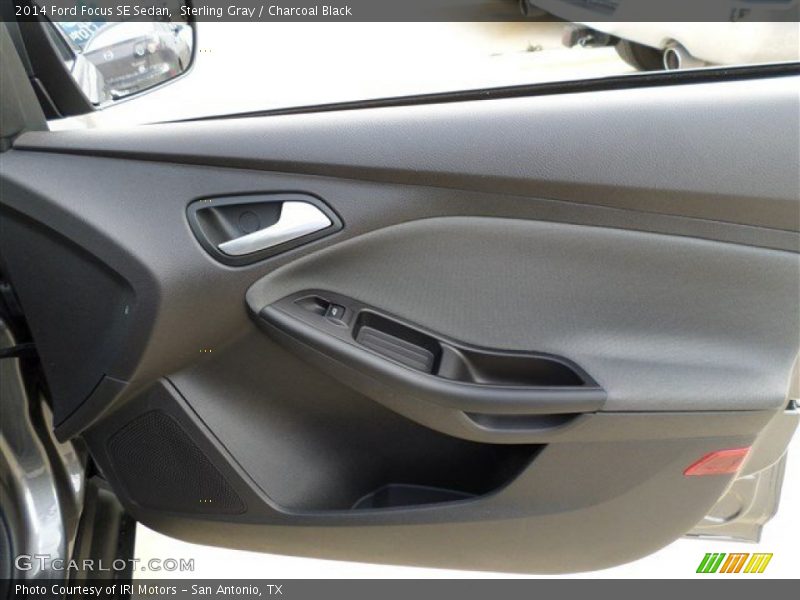 Sterling Gray / Charcoal Black 2014 Ford Focus SE Sedan