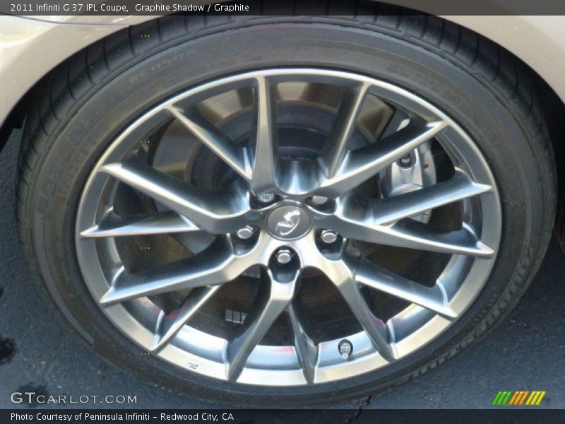 Graphite Shadow / Graphite 2011 Infiniti G 37 IPL Coupe