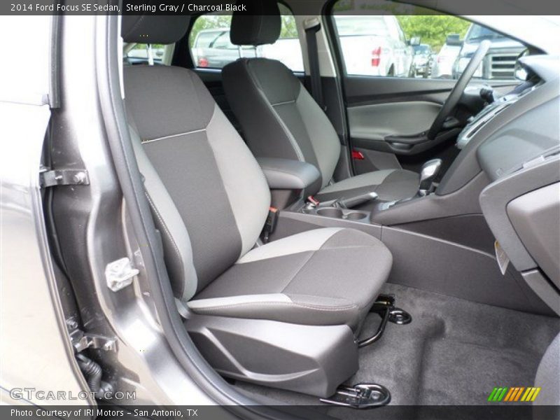 Sterling Gray / Charcoal Black 2014 Ford Focus SE Sedan