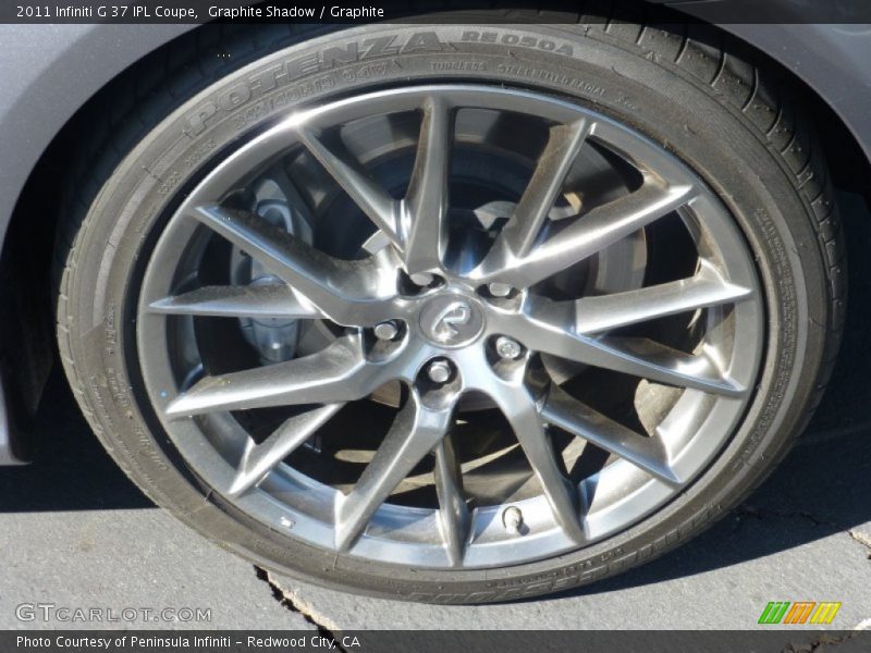 Graphite Shadow / Graphite 2011 Infiniti G 37 IPL Coupe