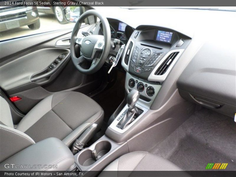 Sterling Gray / Charcoal Black 2014 Ford Focus SE Sedan