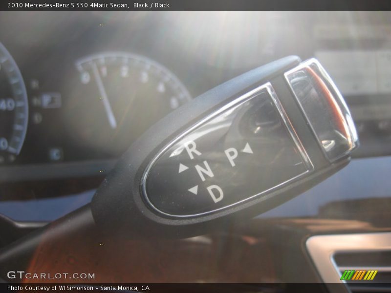 Black / Black 2010 Mercedes-Benz S 550 4Matic Sedan