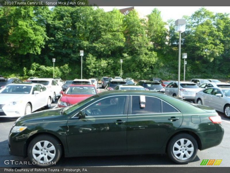 Spruce Mica / Ash Gray 2010 Toyota Camry LE