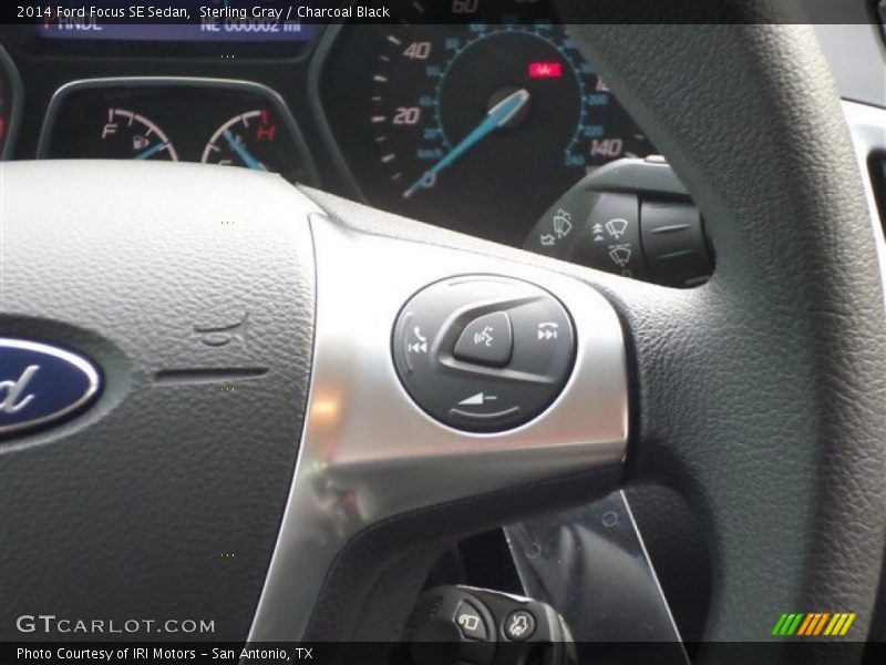 Sterling Gray / Charcoal Black 2014 Ford Focus SE Sedan