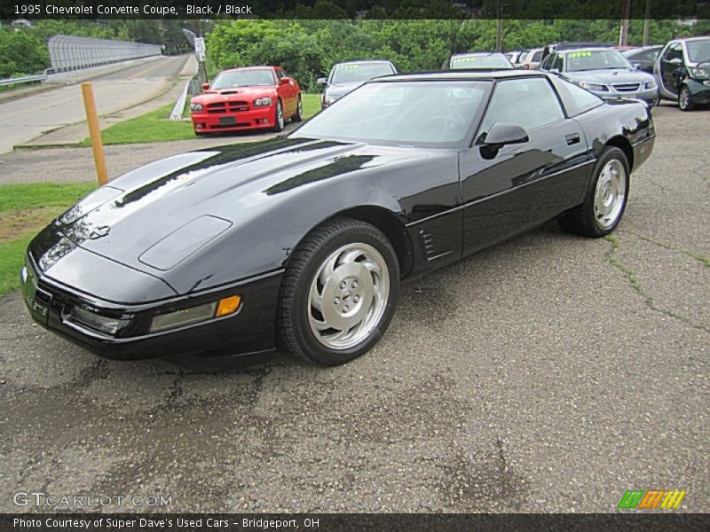 Black / Black 1995 Chevrolet Corvette Coupe