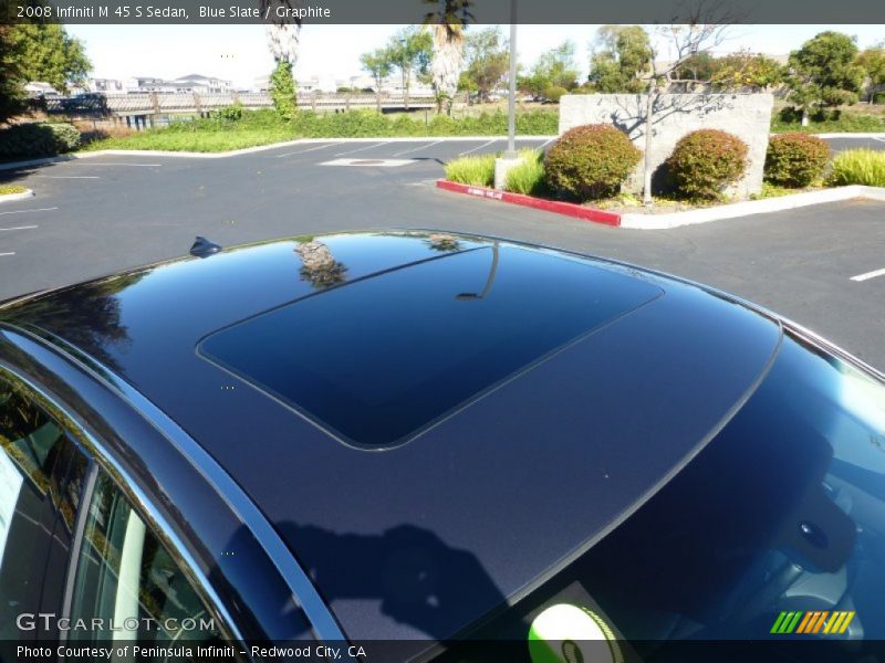 Blue Slate / Graphite 2008 Infiniti M 45 S Sedan