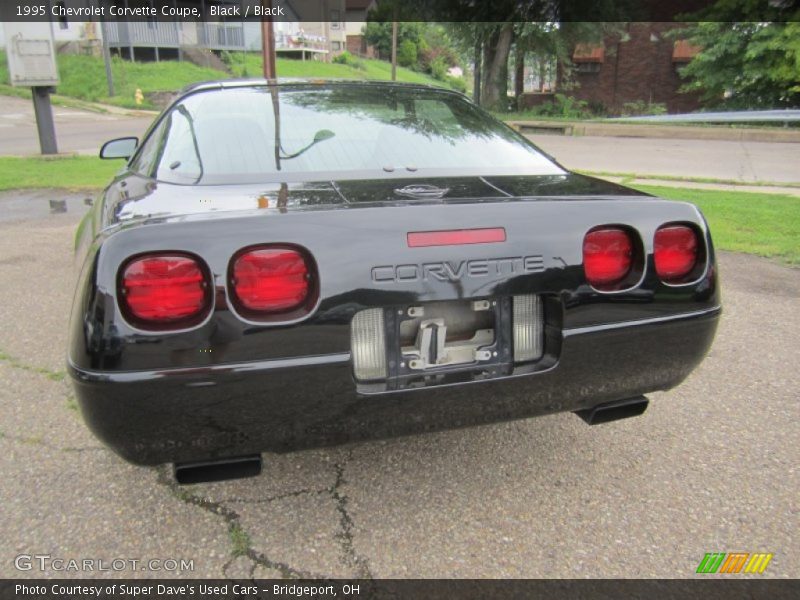 Black / Black 1995 Chevrolet Corvette Coupe