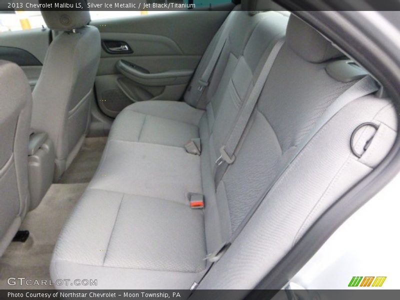 Silver Ice Metallic / Jet Black/Titanium 2013 Chevrolet Malibu LS