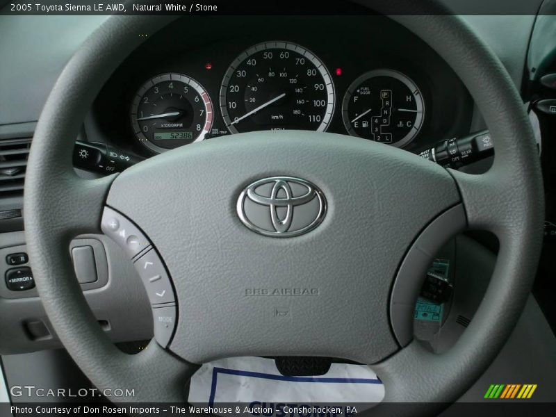 Natural White / Stone 2005 Toyota Sienna LE AWD