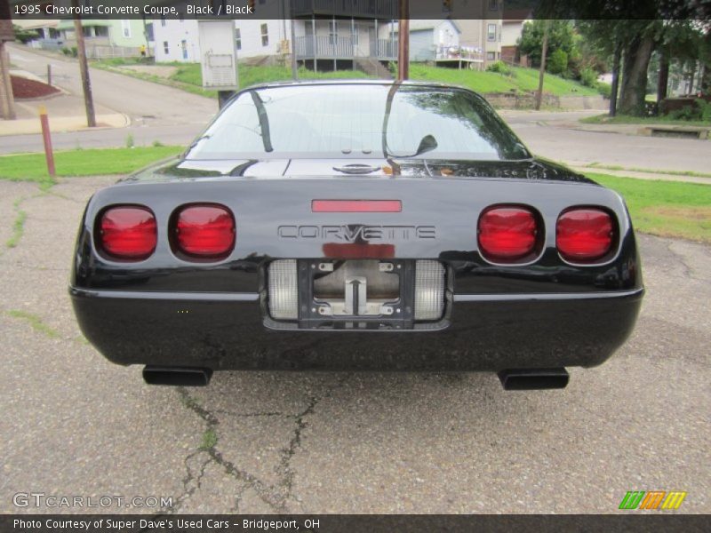Black / Black 1995 Chevrolet Corvette Coupe