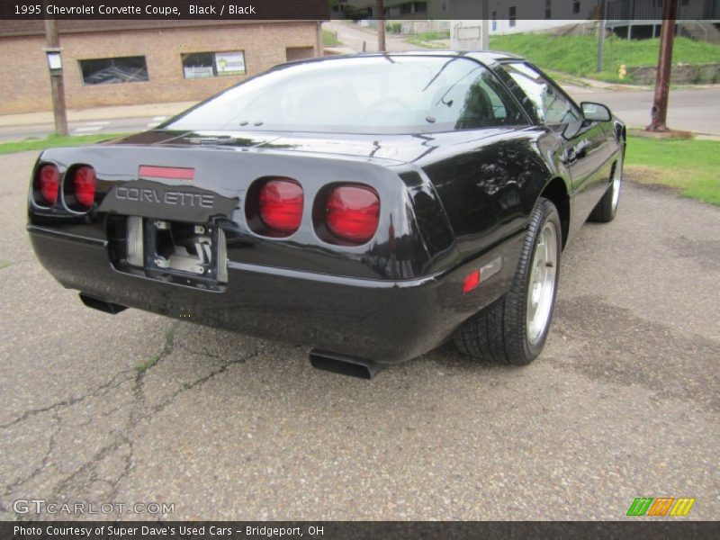 Black / Black 1995 Chevrolet Corvette Coupe
