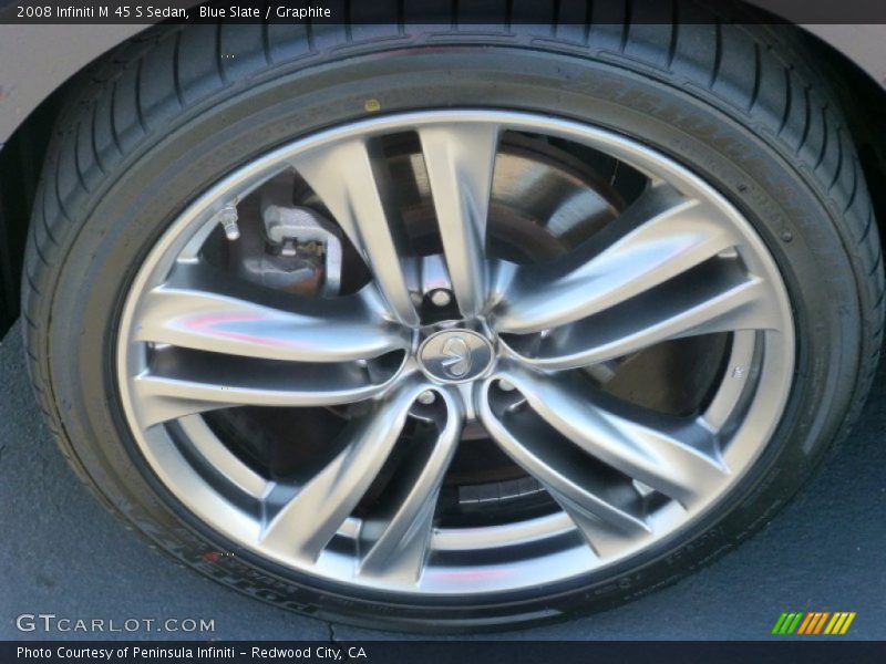 Blue Slate / Graphite 2008 Infiniti M 45 S Sedan
