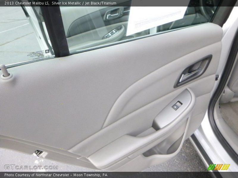 Silver Ice Metallic / Jet Black/Titanium 2013 Chevrolet Malibu LS