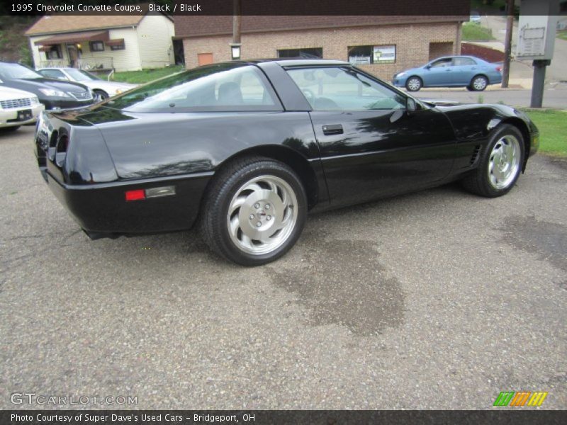 Black / Black 1995 Chevrolet Corvette Coupe