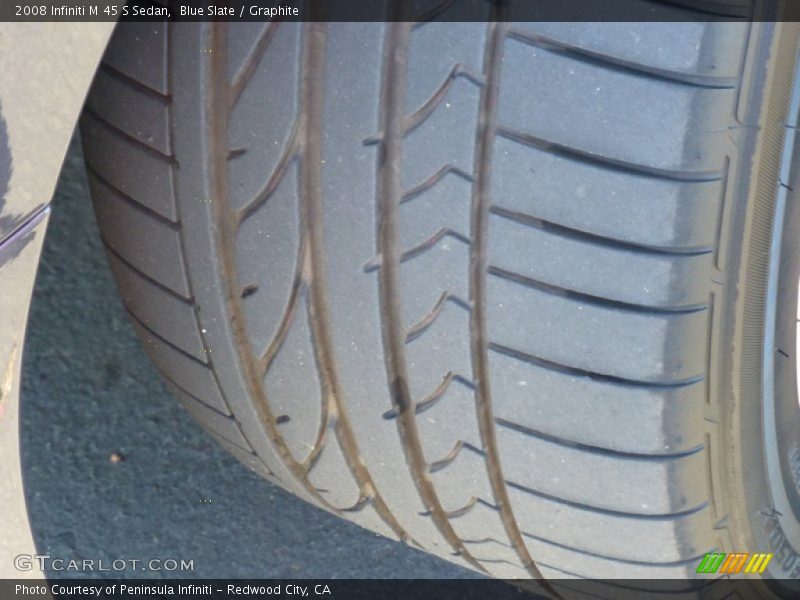 Blue Slate / Graphite 2008 Infiniti M 45 S Sedan