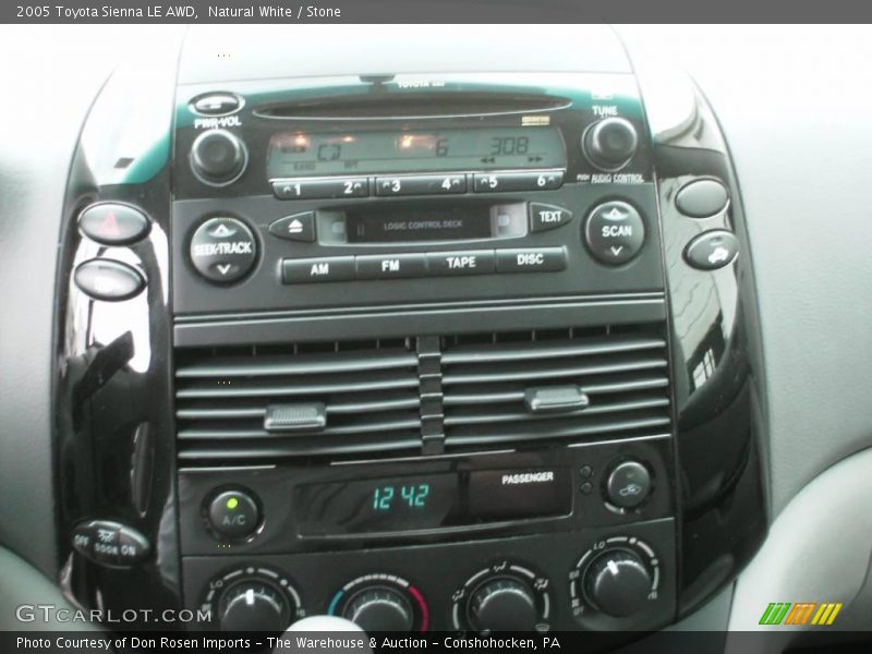 Natural White / Stone 2005 Toyota Sienna LE AWD