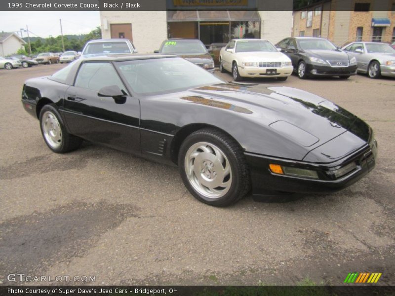 Black / Black 1995 Chevrolet Corvette Coupe