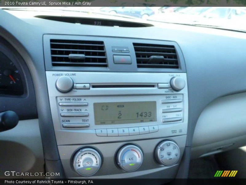 Spruce Mica / Ash Gray 2010 Toyota Camry LE