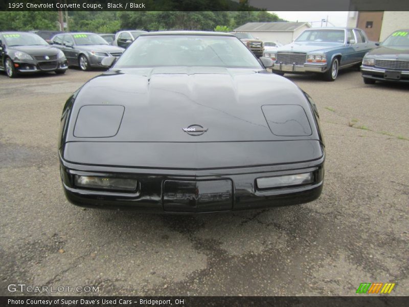 Black / Black 1995 Chevrolet Corvette Coupe