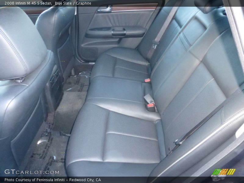 Blue Slate / Graphite 2008 Infiniti M 45 S Sedan