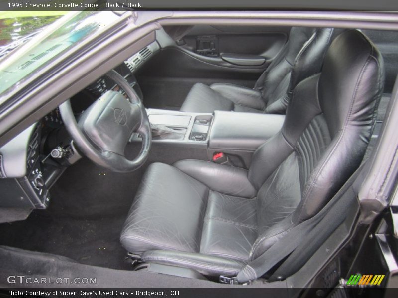Black / Black 1995 Chevrolet Corvette Coupe