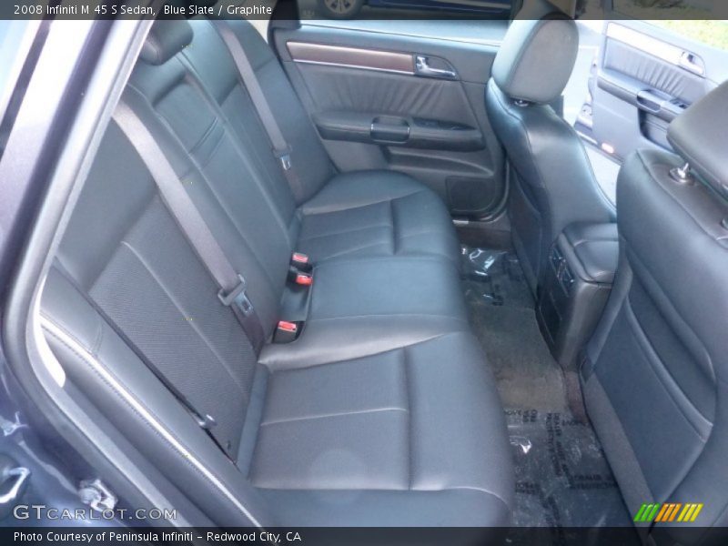 Blue Slate / Graphite 2008 Infiniti M 45 S Sedan