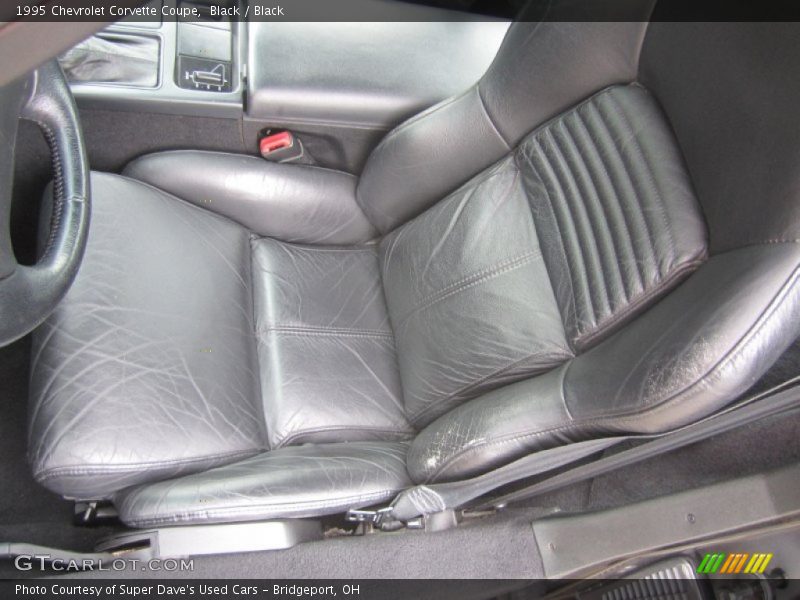 Black / Black 1995 Chevrolet Corvette Coupe