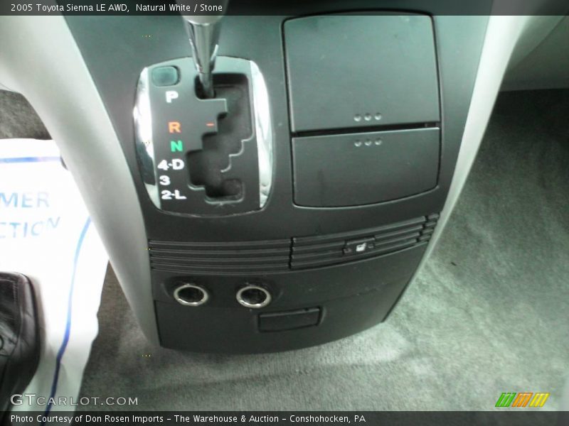 Natural White / Stone 2005 Toyota Sienna LE AWD