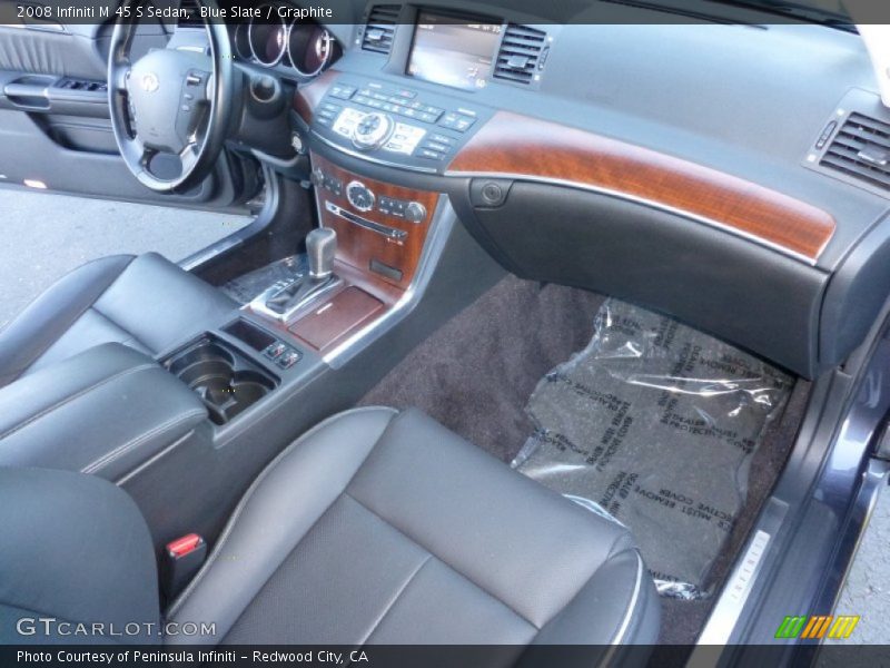 Blue Slate / Graphite 2008 Infiniti M 45 S Sedan