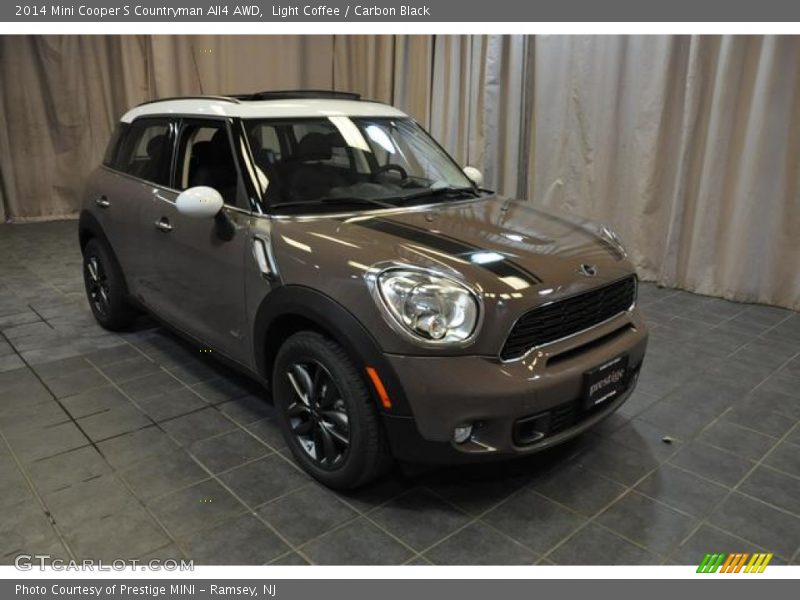 Light Coffee / Carbon Black 2014 Mini Cooper S Countryman All4 AWD