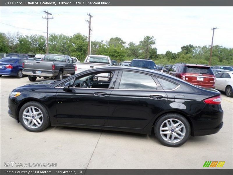 Tuxedo Black / Charcoal Black 2014 Ford Fusion SE EcoBoost