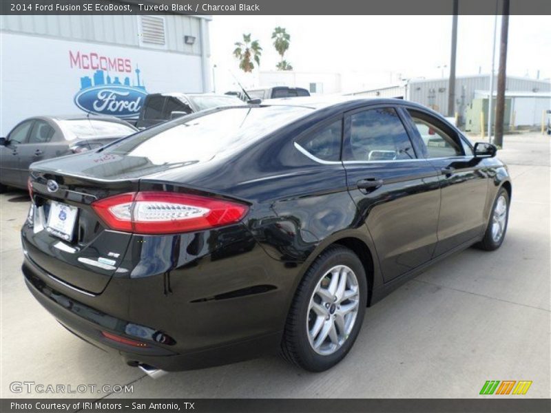 Tuxedo Black / Charcoal Black 2014 Ford Fusion SE EcoBoost