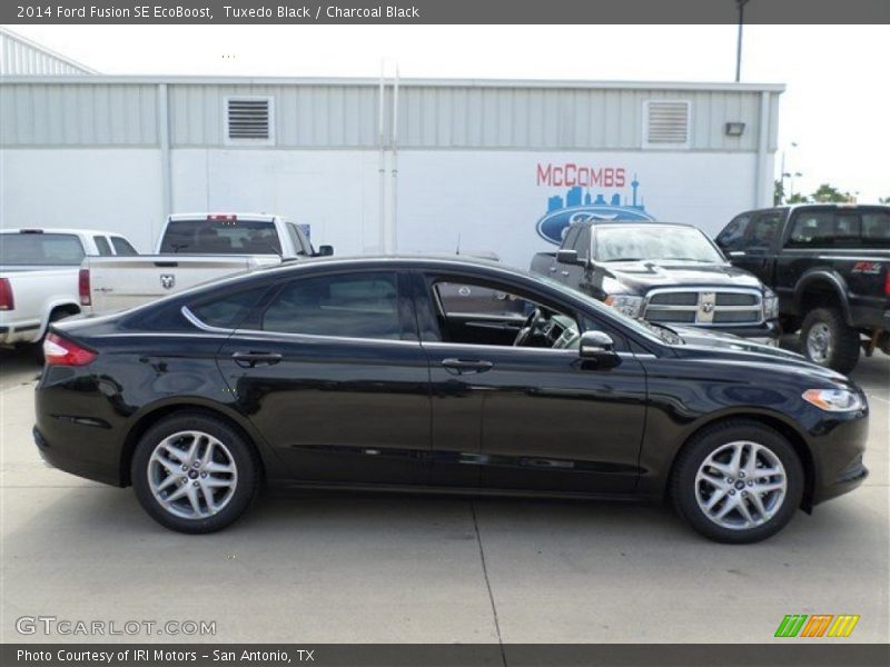 Tuxedo Black / Charcoal Black 2014 Ford Fusion SE EcoBoost