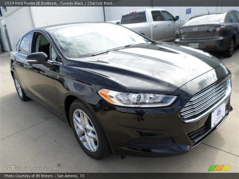 Tuxedo Black / Charcoal Black 2014 Ford Fusion SE EcoBoost