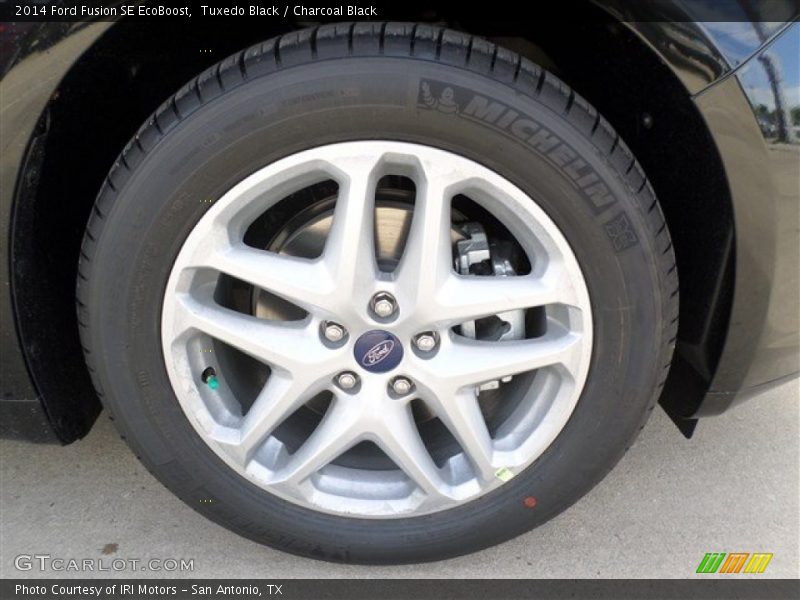 Tuxedo Black / Charcoal Black 2014 Ford Fusion SE EcoBoost