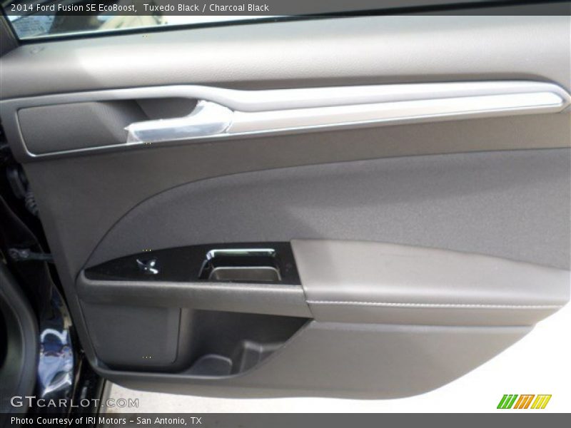 Tuxedo Black / Charcoal Black 2014 Ford Fusion SE EcoBoost