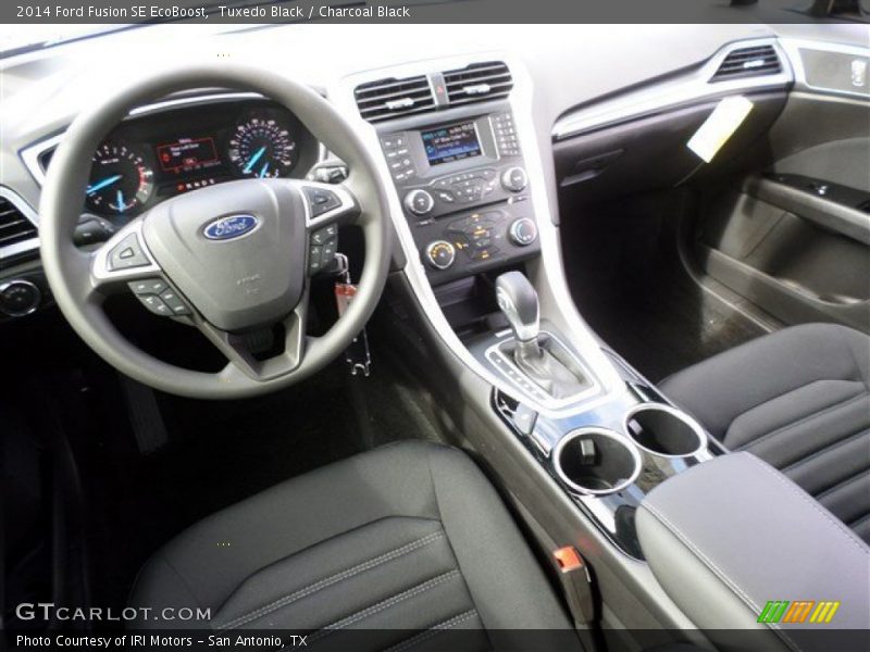 Tuxedo Black / Charcoal Black 2014 Ford Fusion SE EcoBoost
