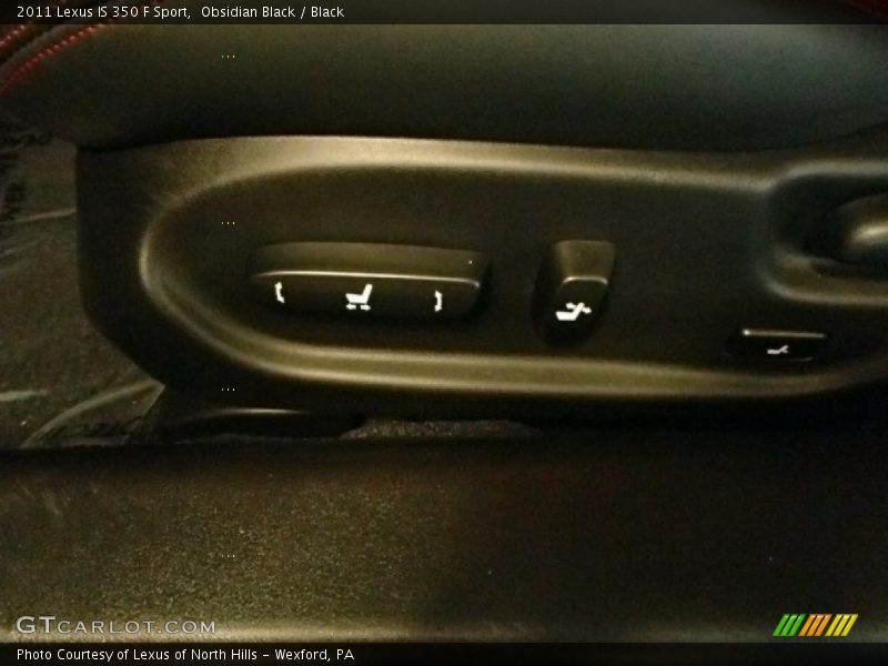 Obsidian Black / Black 2011 Lexus IS 350 F Sport