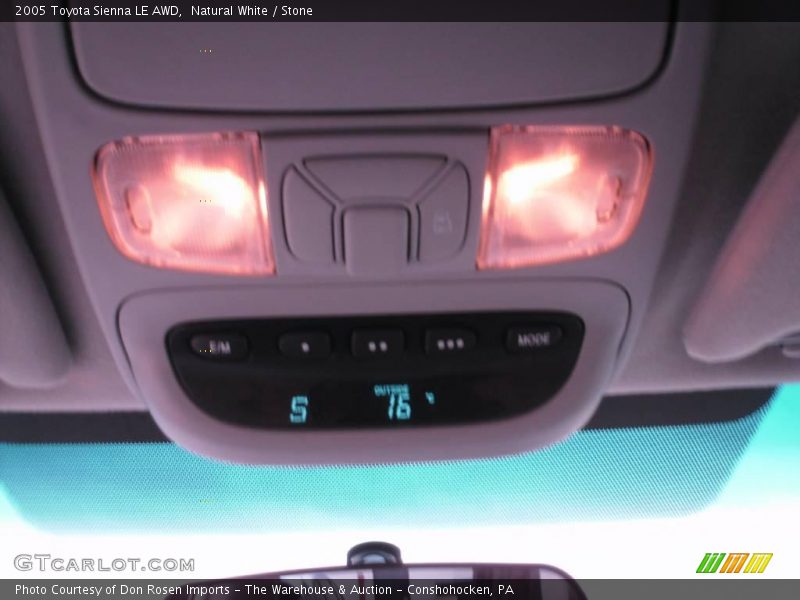 Natural White / Stone 2005 Toyota Sienna LE AWD