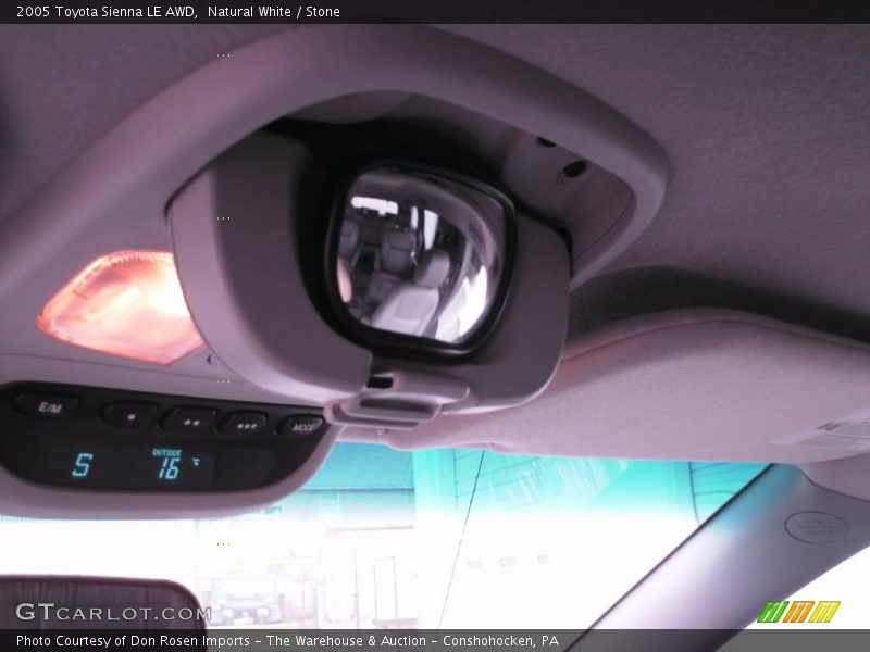 Natural White / Stone 2005 Toyota Sienna LE AWD